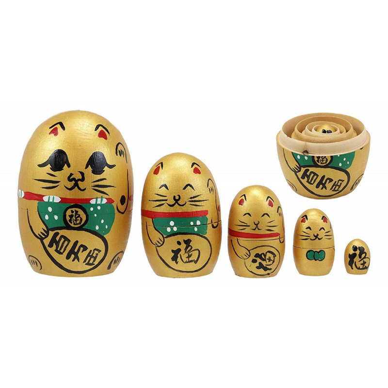 cat nesting dolls