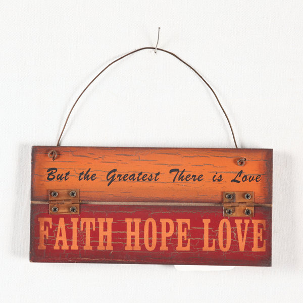 DEMDACO Let All That You Do 9 x 22.5 Fir Pallet Wood Painted Wall Art Plaque