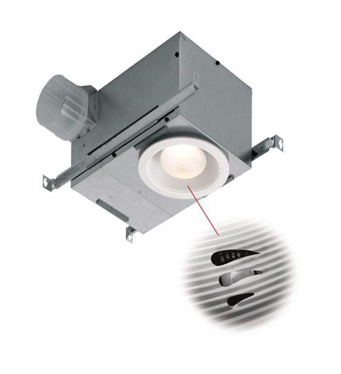 Nutone 70 Cfm Energy Star Bathroom Fan With Light And Humidity 70 Cfm Energy Star Bathroom Fan With Light And Humidity Sensor