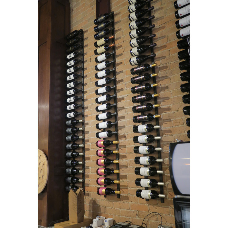 Rebrilliant Indurial 21 Bottle Wall Mounted Wine Bottle Rack Reviews