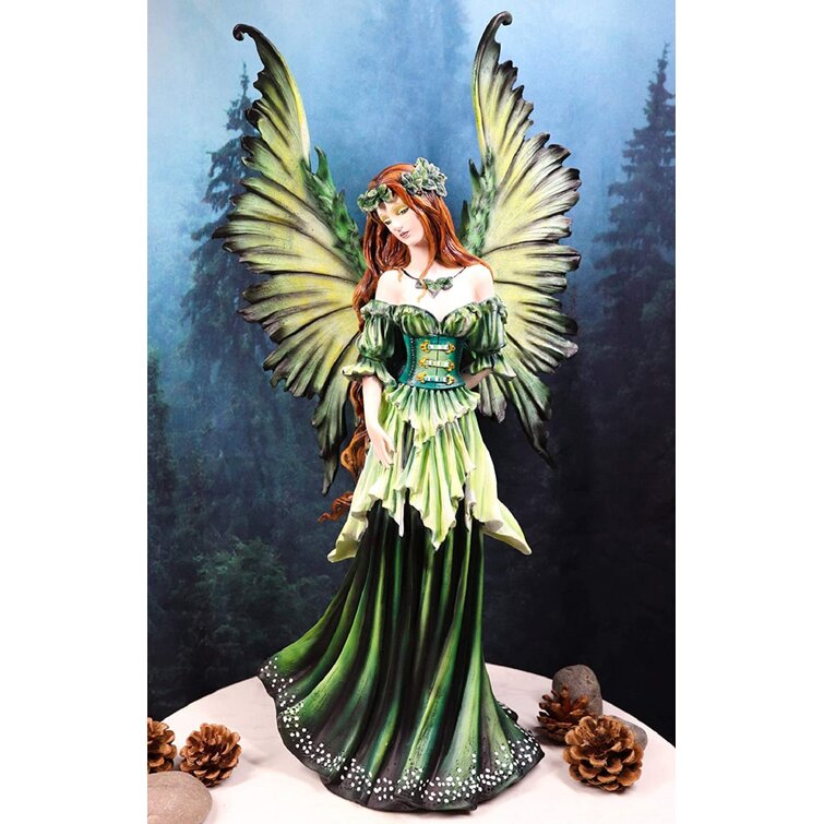 NEW AMY BROWN ALWAYS STAINLESS STEEL 3OZ FLASK FAIRY FAERY 