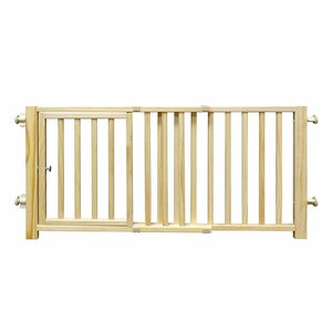 Walk Over Pet Gate with Door