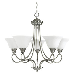 Go to store & view more images Stafford 5-Light Shaded Chandelier by Kichler