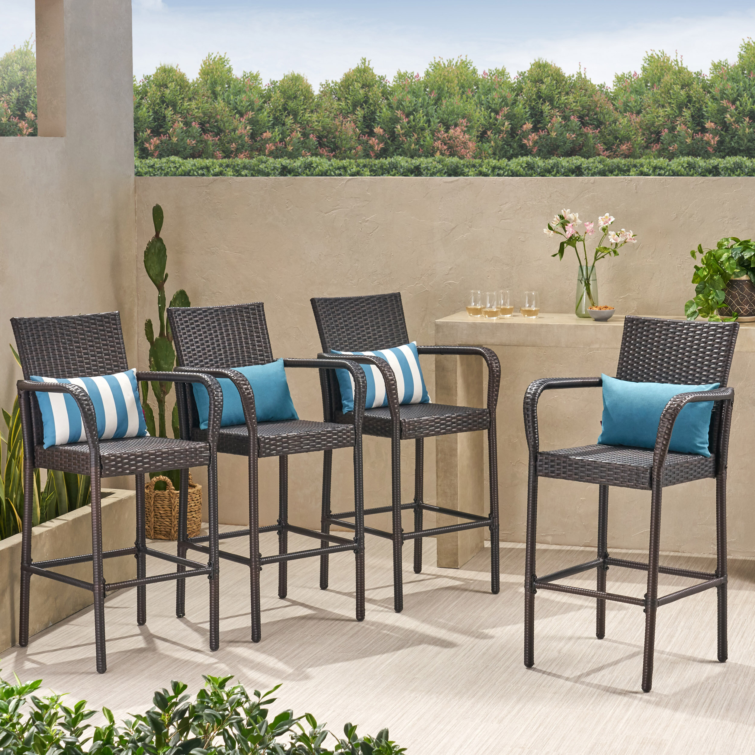 Lansdale 30 Patio Bar Stool Reviews Joss Main