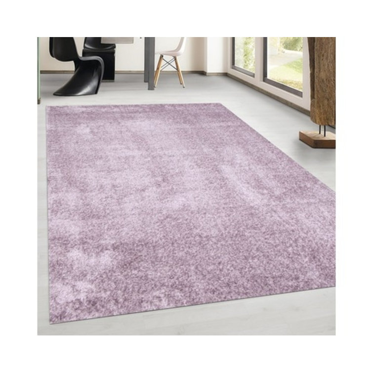 Ebern Designs Danelea Shaggy Lilac Rug & Reviews | Wayfair.co.uk