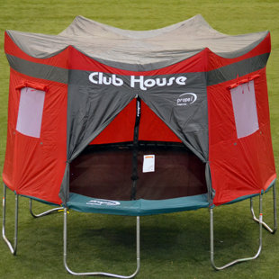 princess trampoline tent