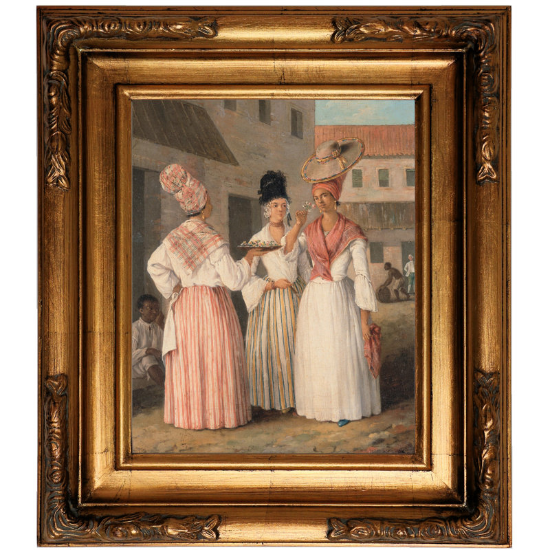 Historic Art Gallery A West Indian Flower Girl And Two Other Free