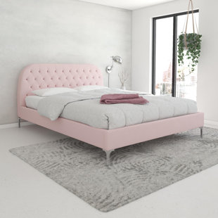 Astoria Upholstered Platform Bed by CosmoLiving by Cosmopolitan