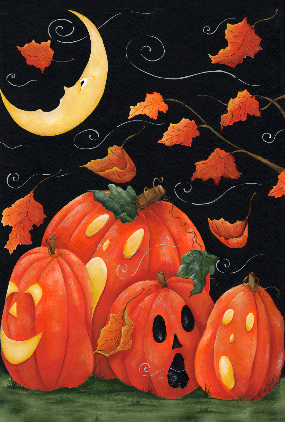Toland Home Garden Scary Night Polyester 28 X 40 Inch House Flag Reviews Wayfair