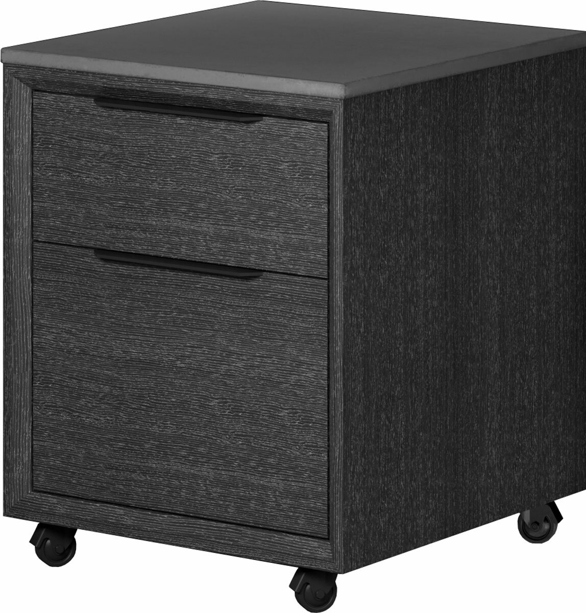 Orren Ellis Salaam 2 Drawer Mobile Vertical Filing Cabinet Wayfair