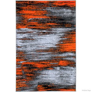 Orange Area Rug