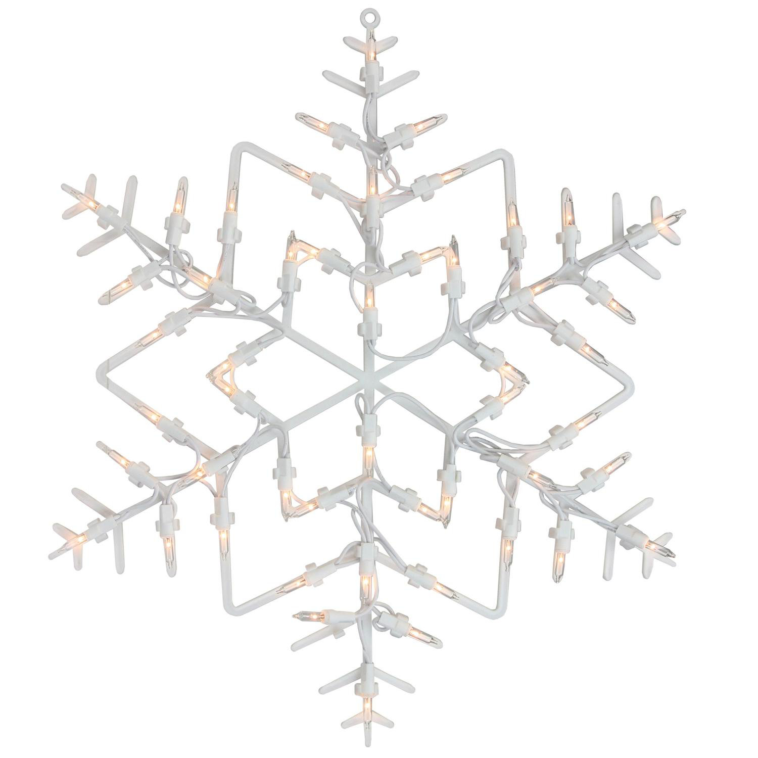 The Holiday Aisle Snowflake Christmas Silhouette Decoration 35
