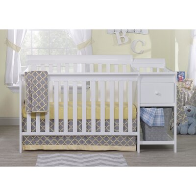 Sorelle Florence 4 In 1 Convertible Crib And Changer Combo Color White