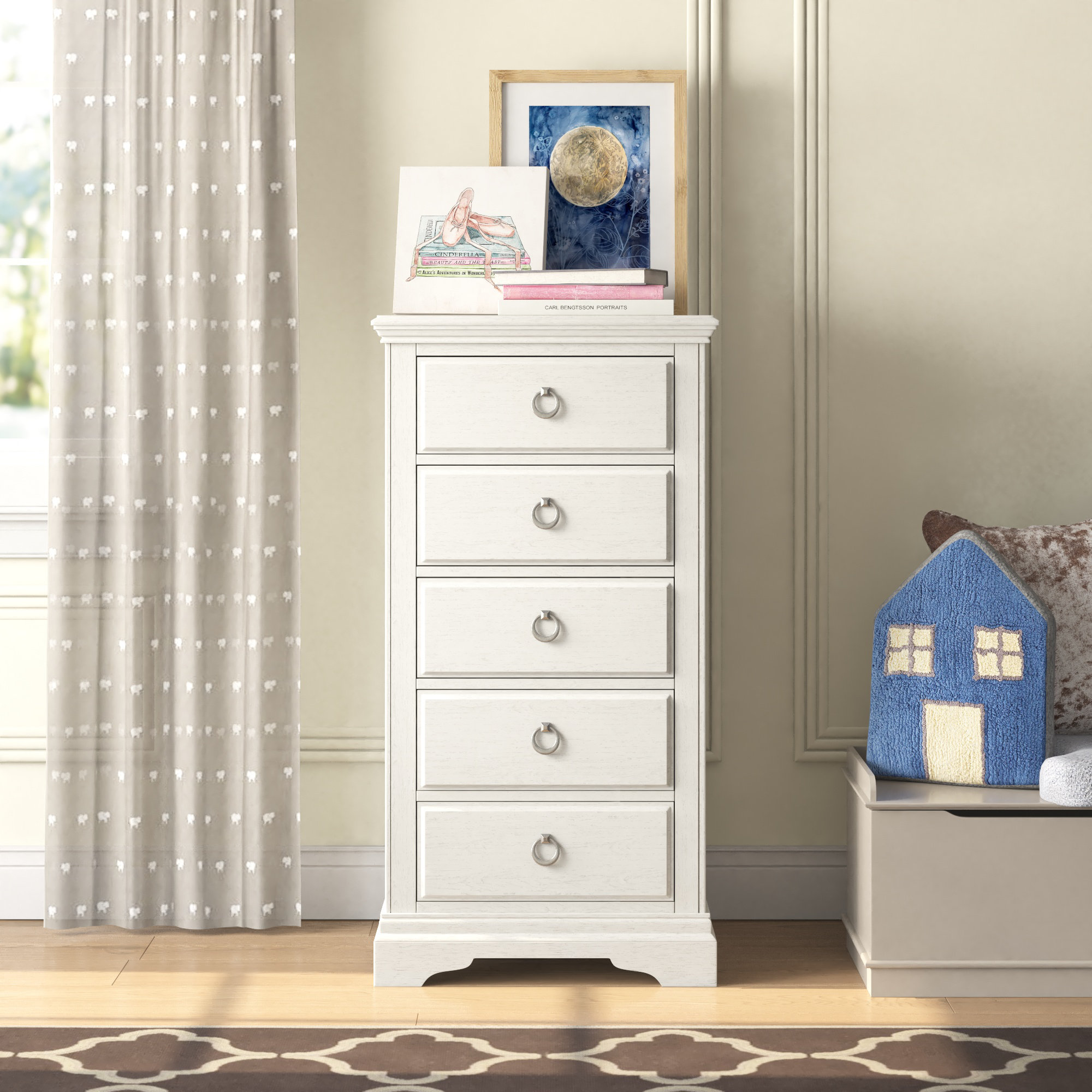 Birch Lane Heritage Crampton 5 Drawer Lingerie Chest Wayfair