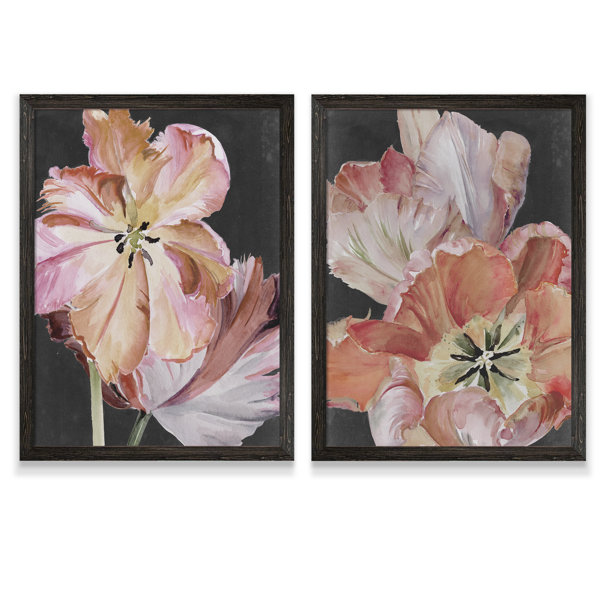 Red Barrel Studio® 'Pastel Parrot Tulips I' by Vincent Van ...