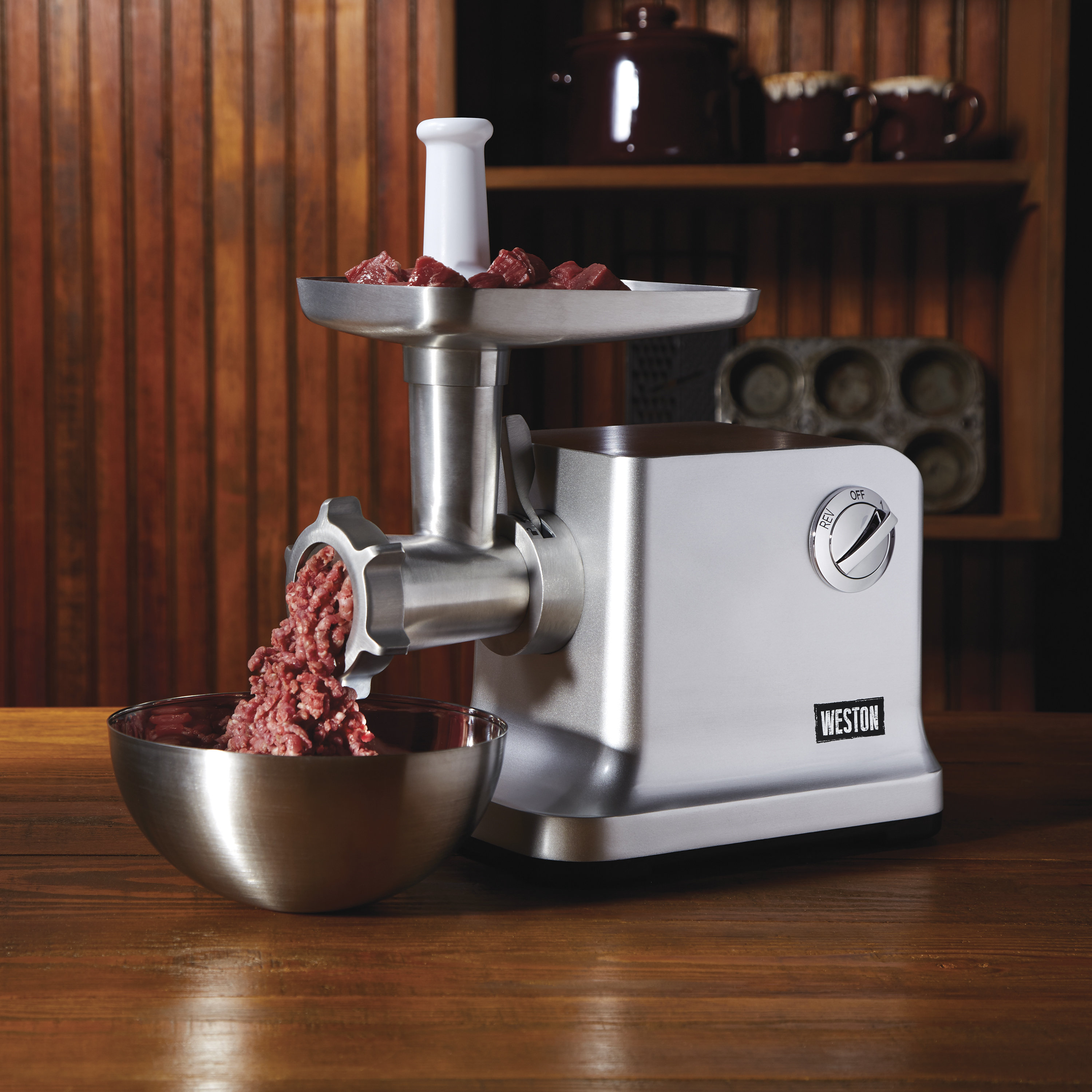 weston electric meat grinder