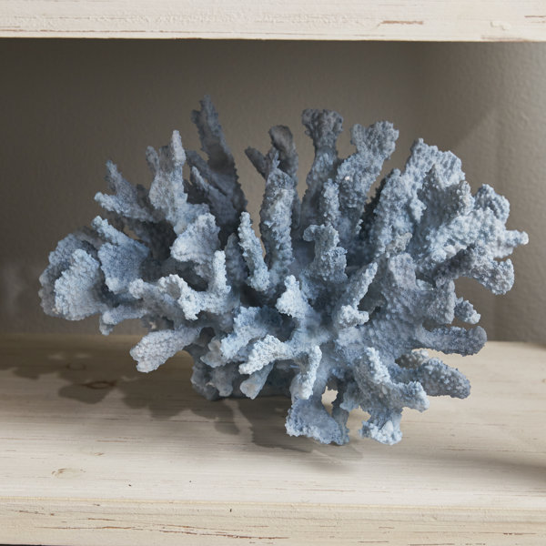 Blue Coral Sculpture Wayfair