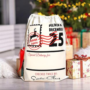 4 x Giant Santa Sacks Stocking Christmas Extra Large Xmas Gift Kids Present Bag 