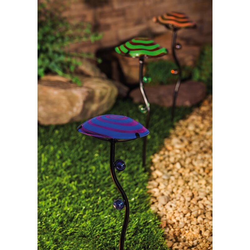 Evergreen Enterprises Inc Rainbow Glow In Dark Mushroom Garden