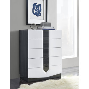 Hudson 5 Drawer Chest by Global Furniture USA