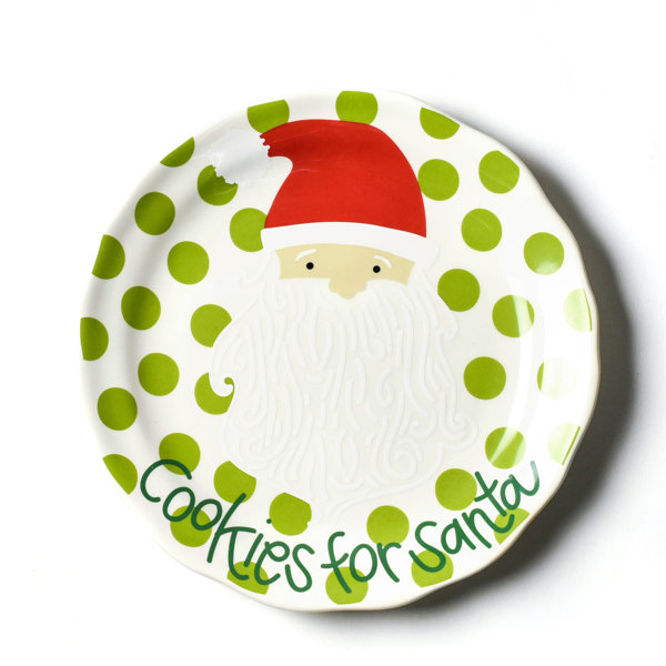 Santa Cookie Plate Wayfair Ca