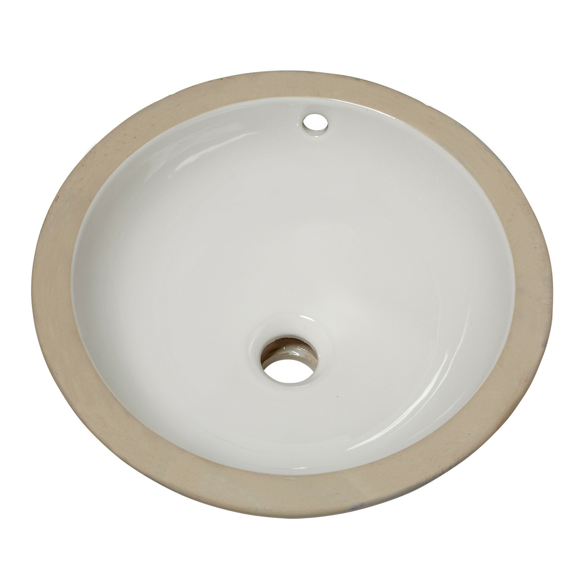 American Standard Orbit Ceramic Circular Undermount Bathroom Sink With Overflow Reviews Wayfair