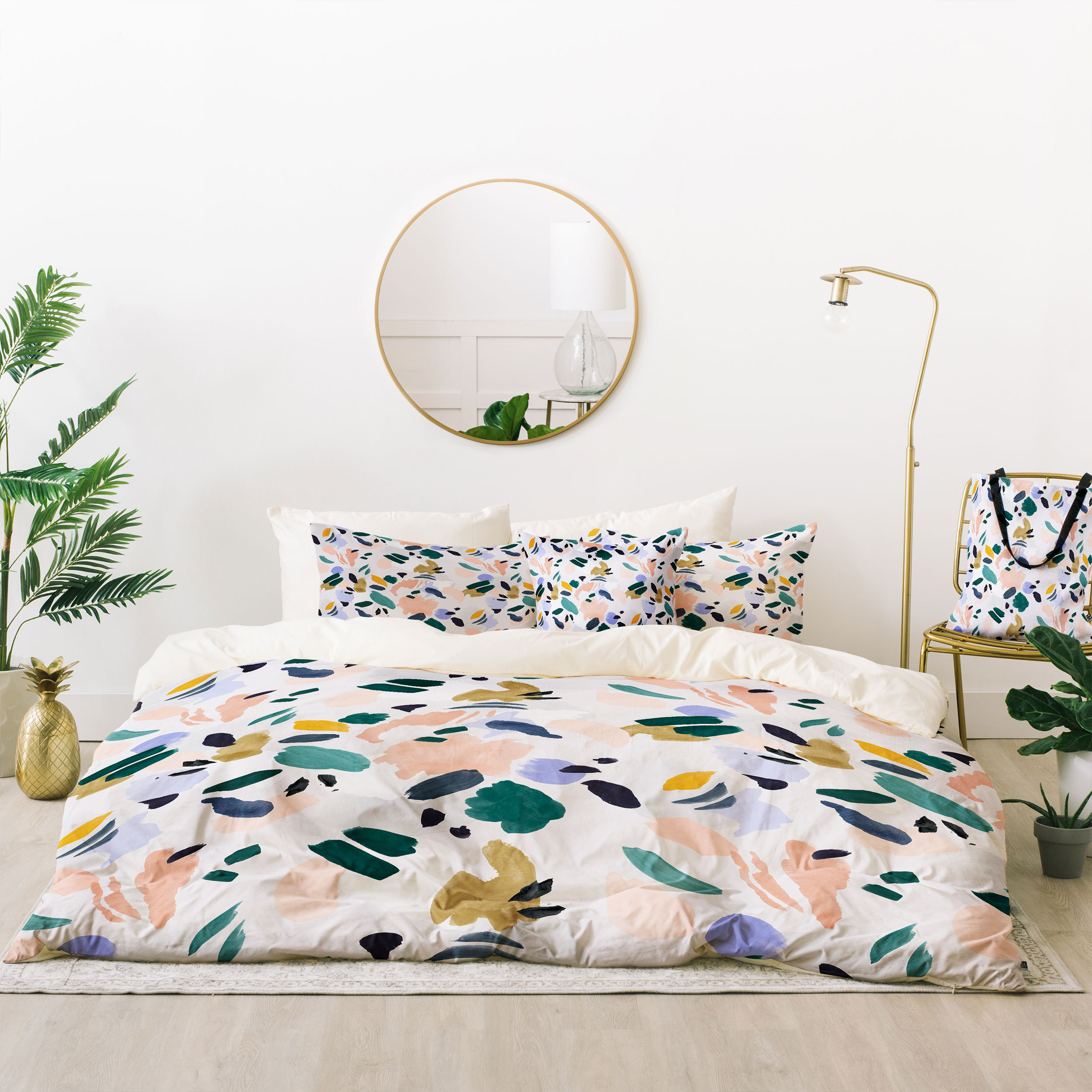 duvet covers and matching throws
