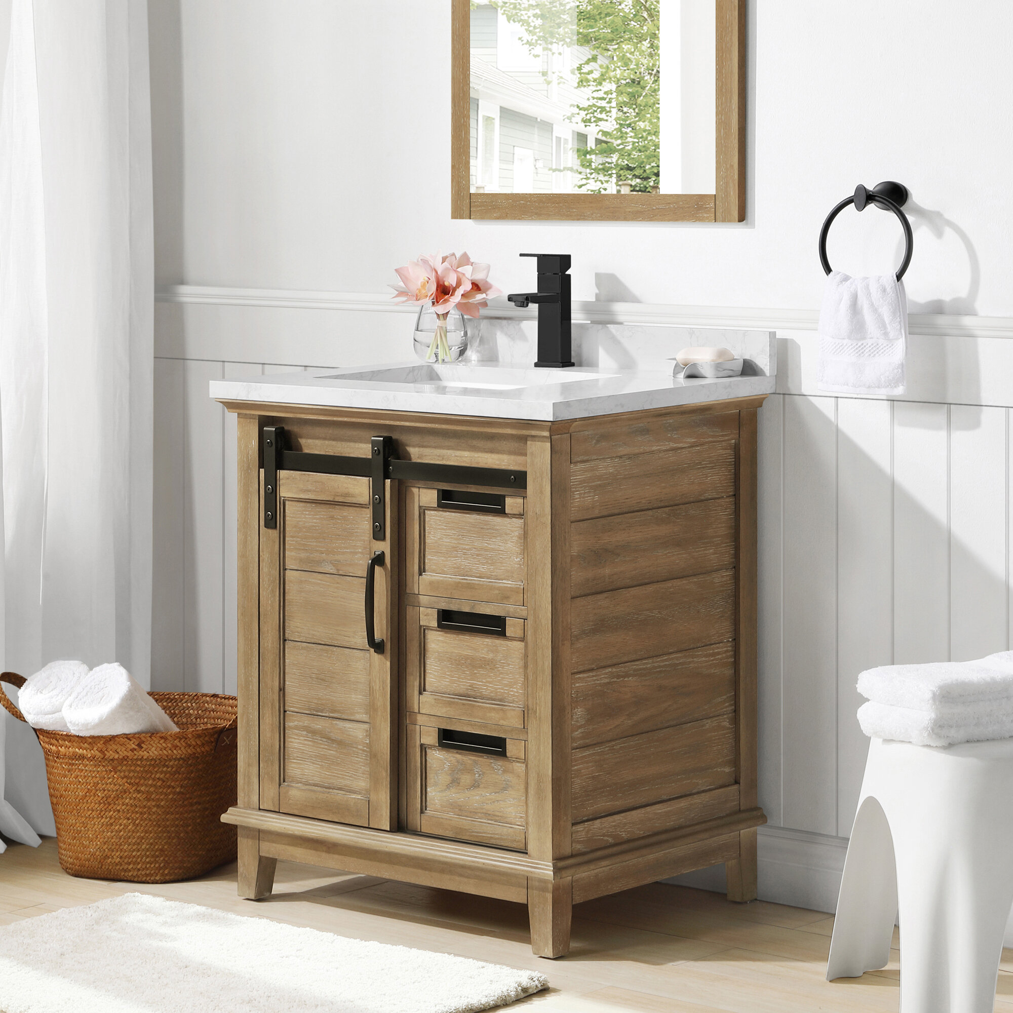 Ove Decors Edenderry 30 Single Bathroom Vanity Reviews Wayfair