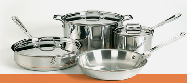 All Clad Copper Core Collection Ing Guide Wayfair The All Clad Copper Core Collection Features A Of Pure Surrounded By Two Layers Aluminum To Provide Unparalleled Heating Control