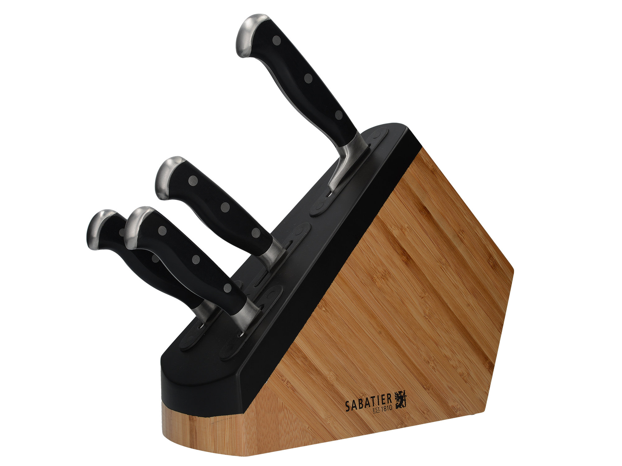 Sabatier Maison Edgekeeper 4 Piece Knife Block Set Wayfair Co Uk