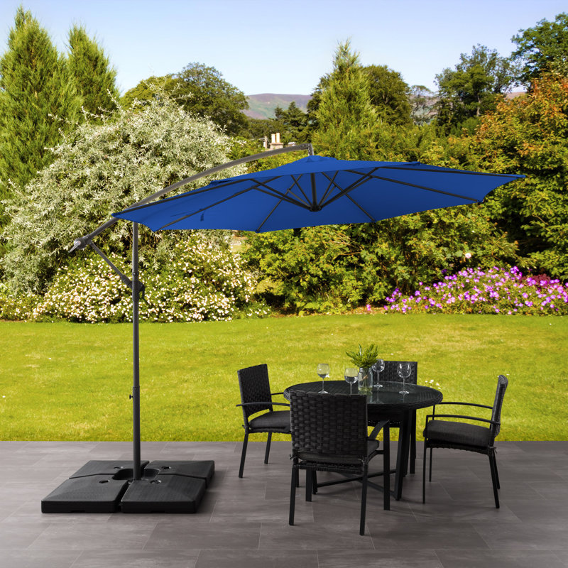 Freda 11 X 9 7 Octagonal Cantilever Umbrella Reviews Allmodern
