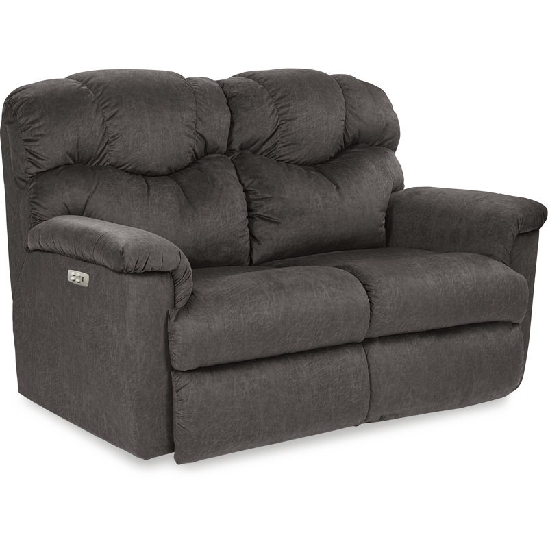 La Z Boy Lancer Reclining 64 5 Inches Pillow Top Arms Loveseat Wayfair
