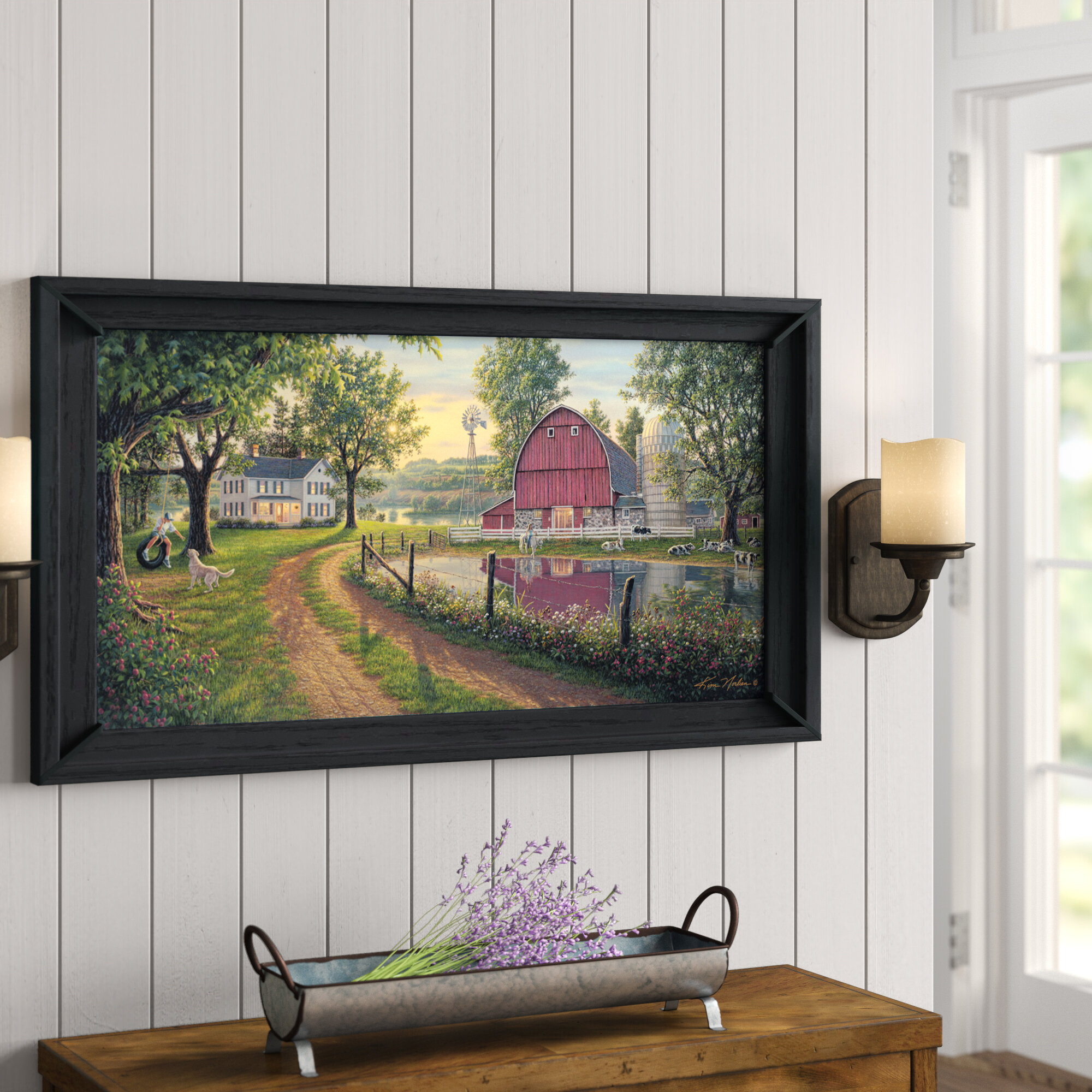 The Road Home by Kim Norlien - Picture Frame Print