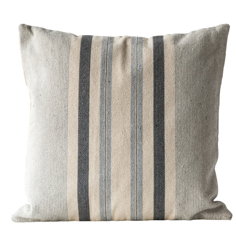 pinstripe throw pillows