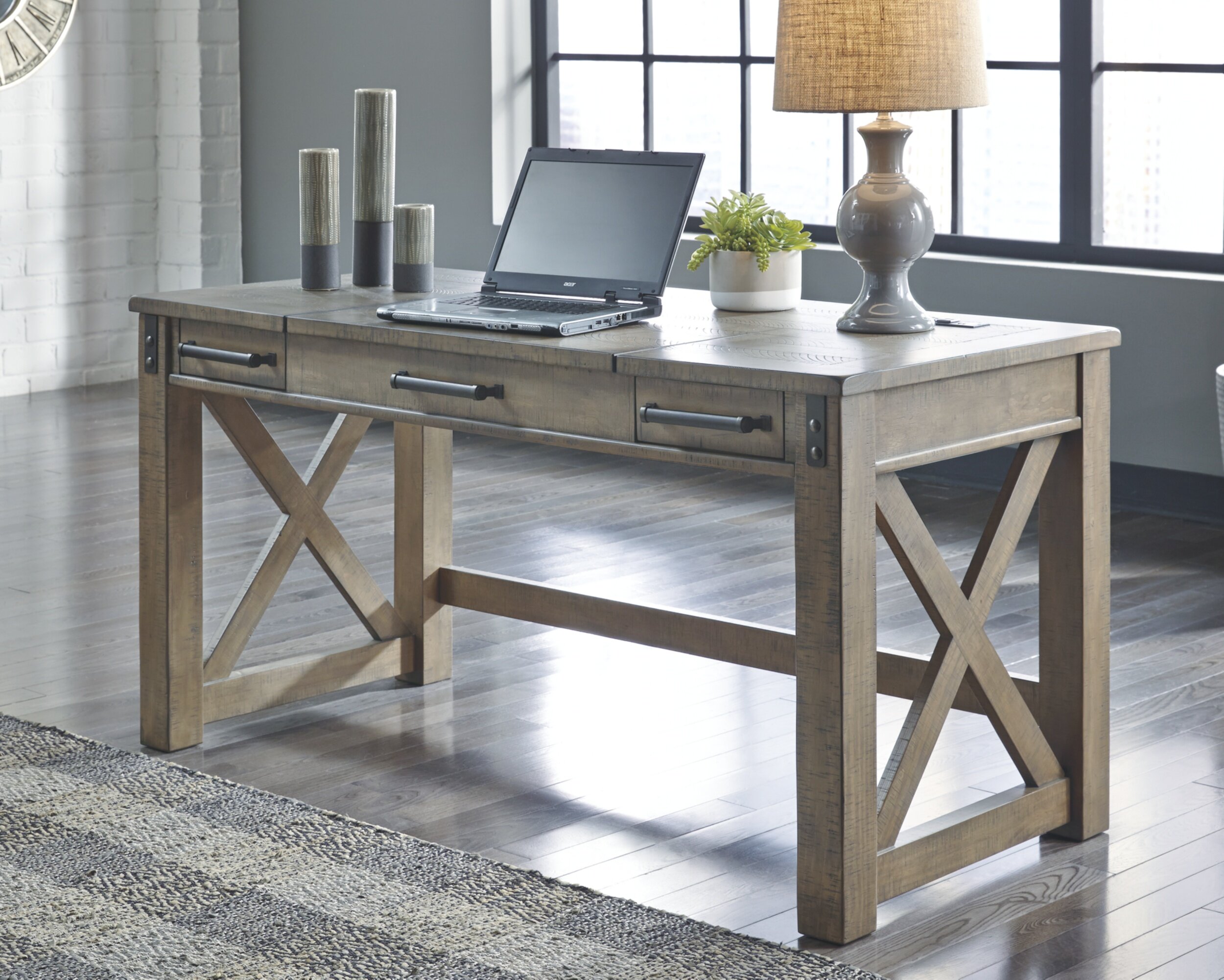 wayfair desk grey