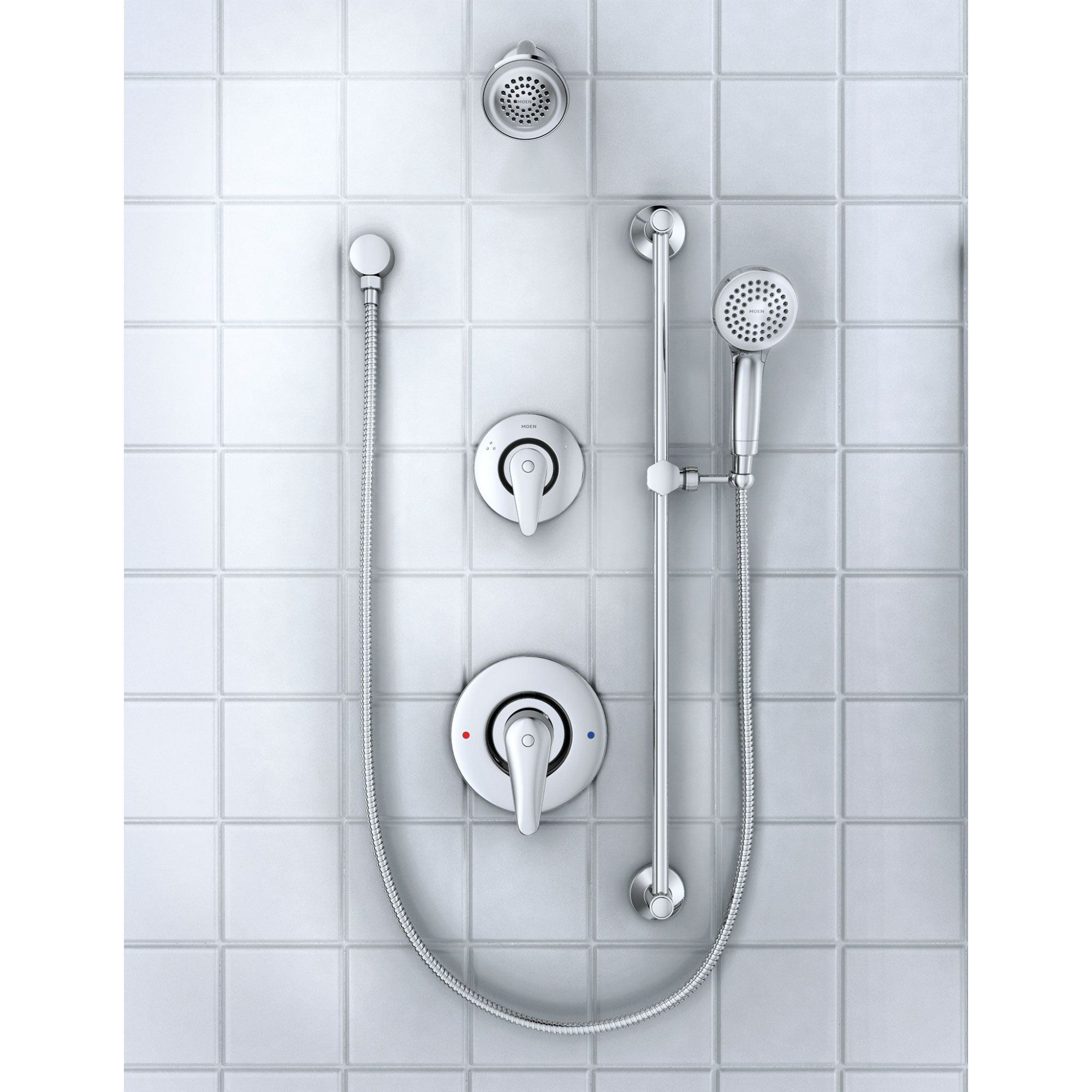 Moen Commercial Complete Shower System & Reviews Wayfair