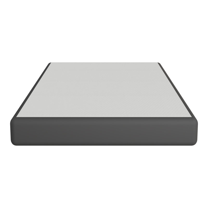 (Incomplete) Wooden Box Spring / foundation for Mattress Support, Easy to Assemble Profile: Low Profile (4.5"), Size: King