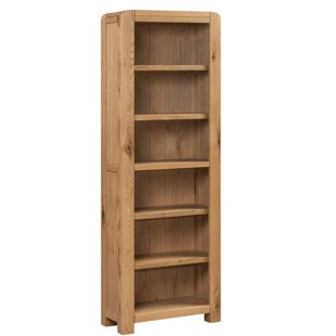 Slim White Bookcase Wayfair Co Uk Evergreen Slim Bookcase