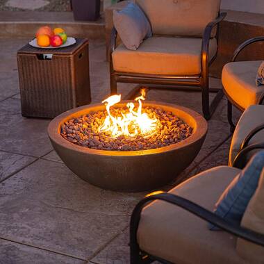 astrath concrete propane fire pit