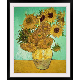 Great Big Canvas Van Gogh Painting Sunflowers 1888 By Paul
