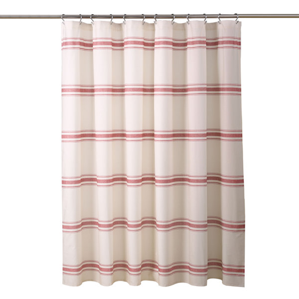 Metro Farmhouse Indigo.shower Curtain 100/%cotton.