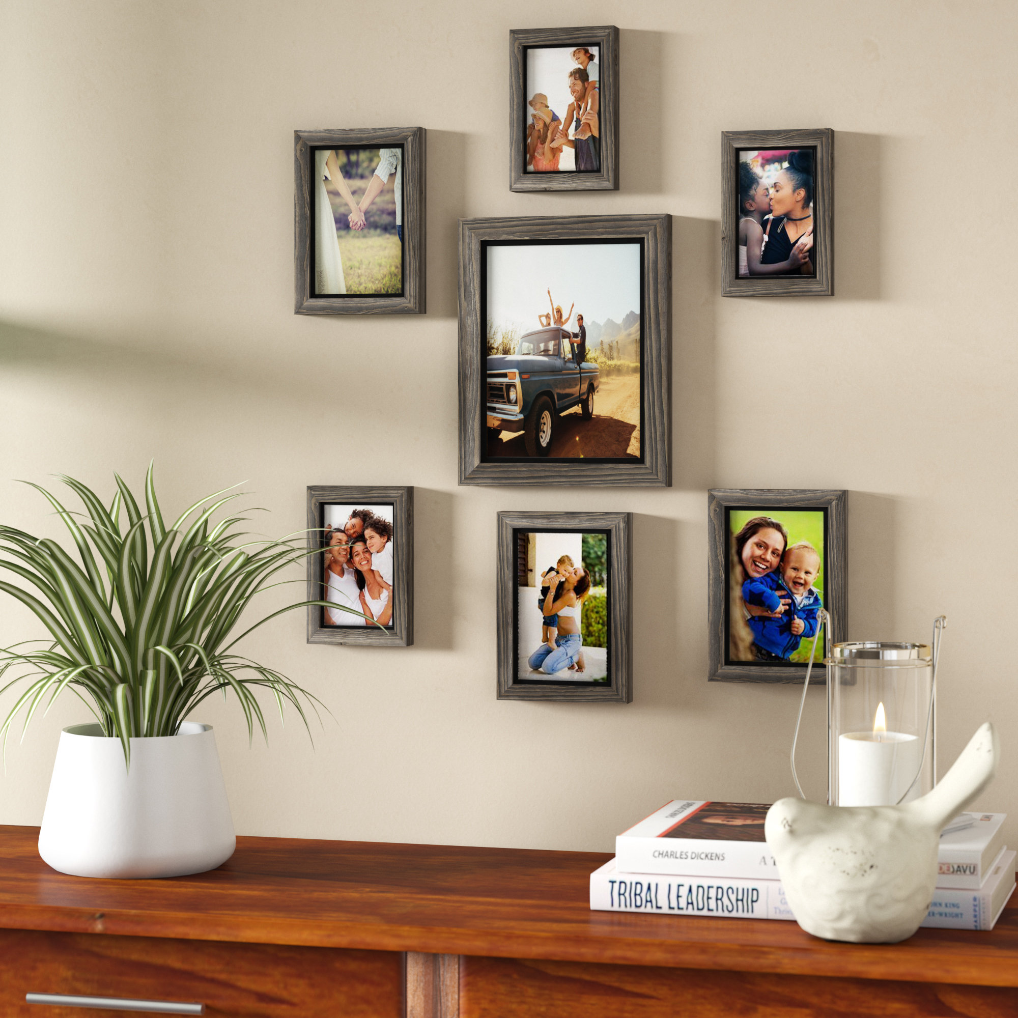 Studio 500 VALUE 2-PACK~16x20 Smooth Black Contemporary Picture Frame Set!