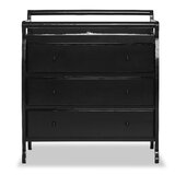 black changing table dresser