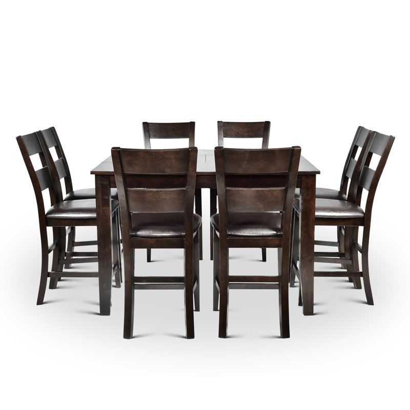 Alcott Hill® Wynwood 9 Piece Counter Height Butterfly Leaf ... (800 x 800 Pixel)