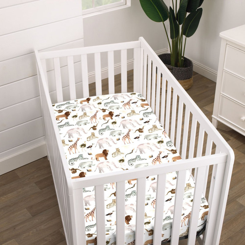 tan crib sheet
