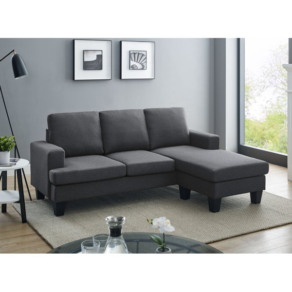 Latitude Run Doo 72 5 Right Hand Facing Sofa Chaise Reviews Wayfair