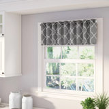 Grey Silver Valances Kitchen Curtains You Ll Love In 2020 Wayfair Ca