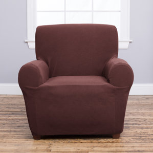 Cambria Box Cushion Armchair Slipcover by Home Fashion Designs