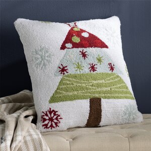 Malta Christmas Tree Throw Pillow