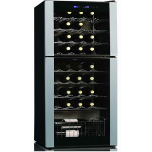 45 Bottle Dual Zone Freestanding Wine Cooler